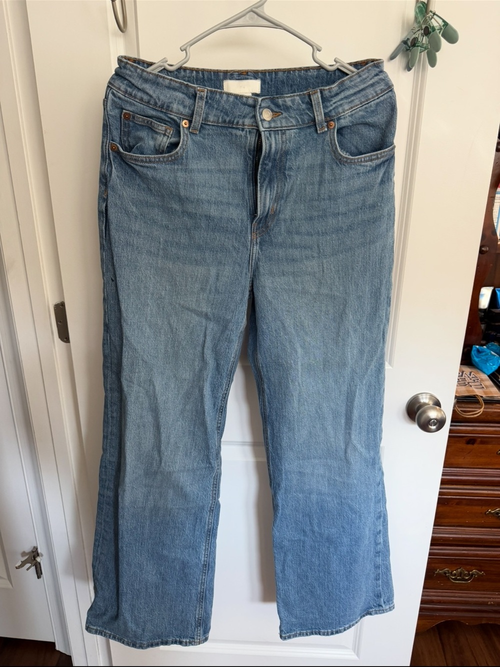 H&M Light Blue Flare Jeans